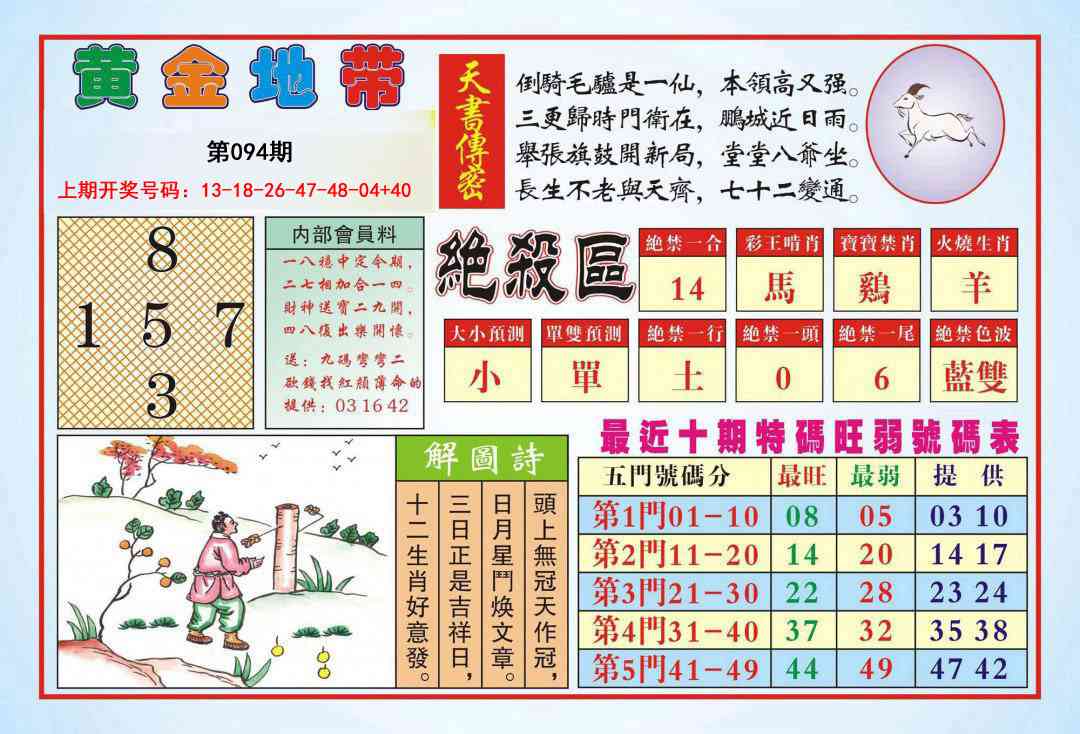 094期黄金地带[图]